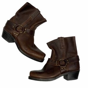 Frye Brown Ankle Boots & Booties
